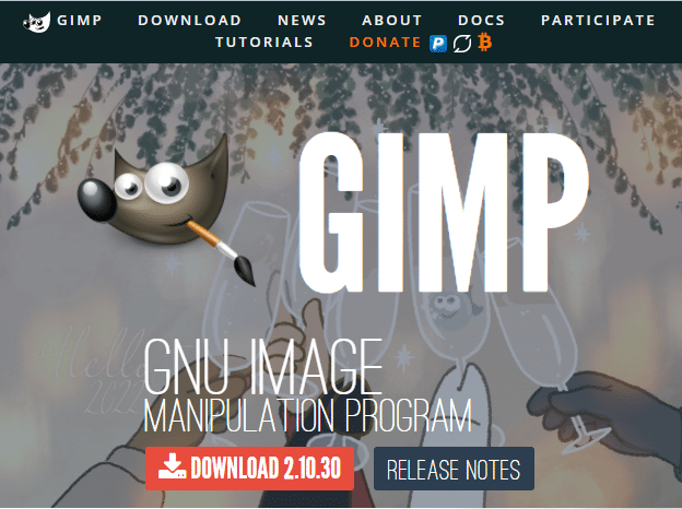 GIMP 照片编辑器的下载页面 | gimp 照片编辑软件