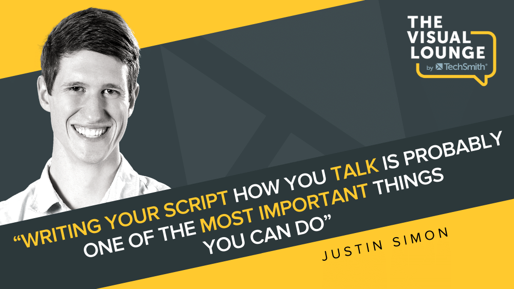 “Escribir tu guión como hablas es probablemente una de las cosas más importantes que puedes hacer” – Justin Simon