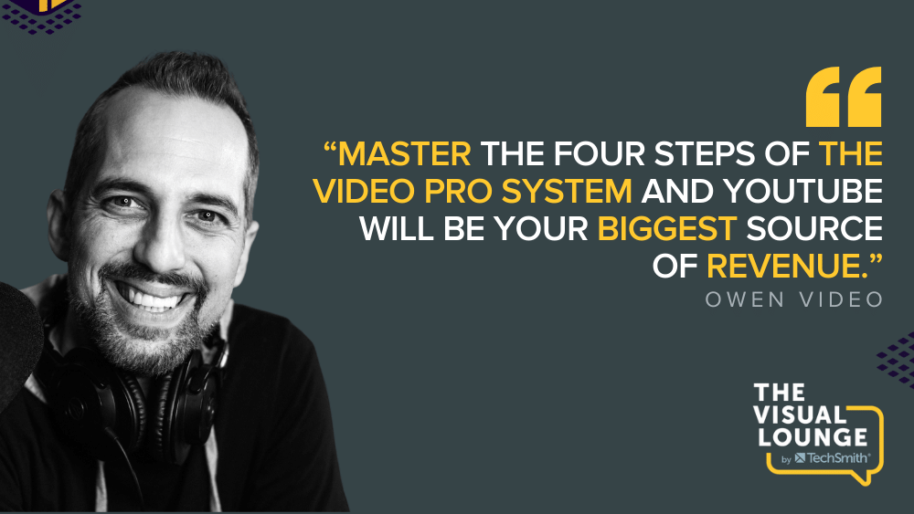 "Padroneggia i quattro passaggi di The Video Pro System e YouTube sarà la tua più grande fonte di entrate". – Video di Owen