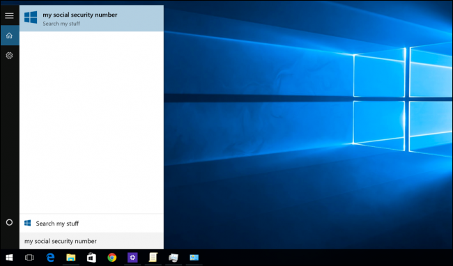 การค้นหาเมนูเริ่มของ Windows 10 แสดงเฉพาะผลลัพธ์ในเครื่อง