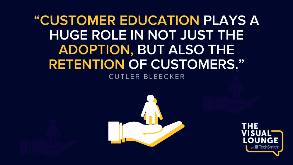 "L'éducation des clients joue un rôle énorme non seulement dans l'adoption, mais aussi dans la fidélisation des clients." - Coutelier Bleecker