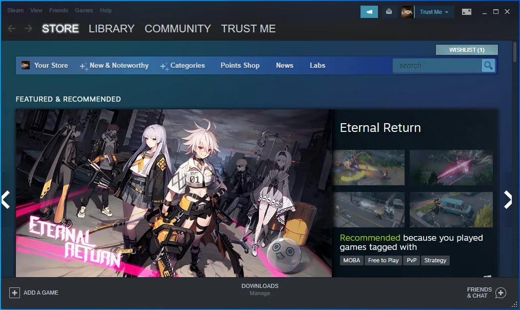 เปิด Steam