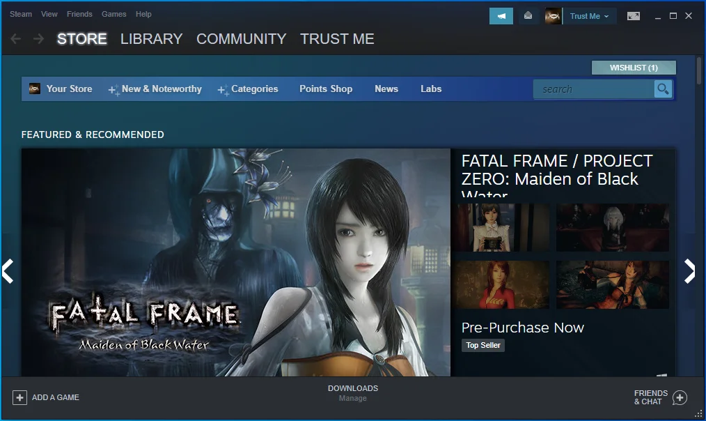 เปิด Steam