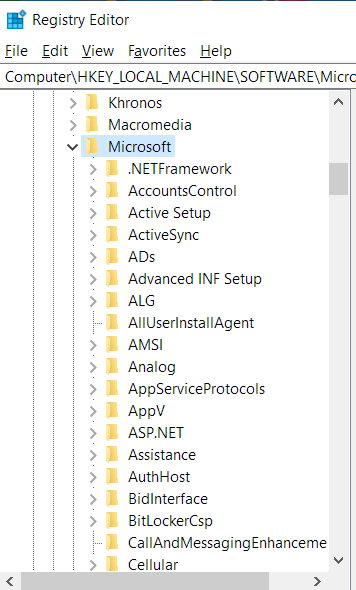 Développez Microsoft sous Logiciel.