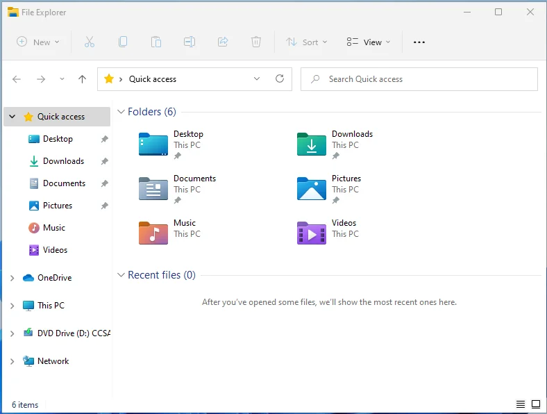 Windows 11 File Explorer