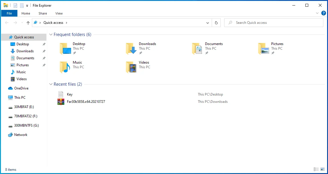 Lansați File Explorer.