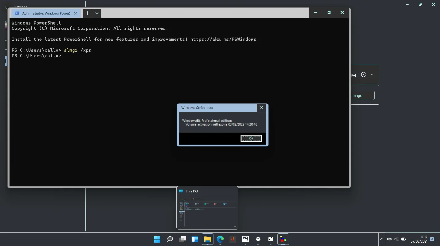 Bagaimana cara memeriksa status aktivasi Windows 11 dengan Command Prompt?