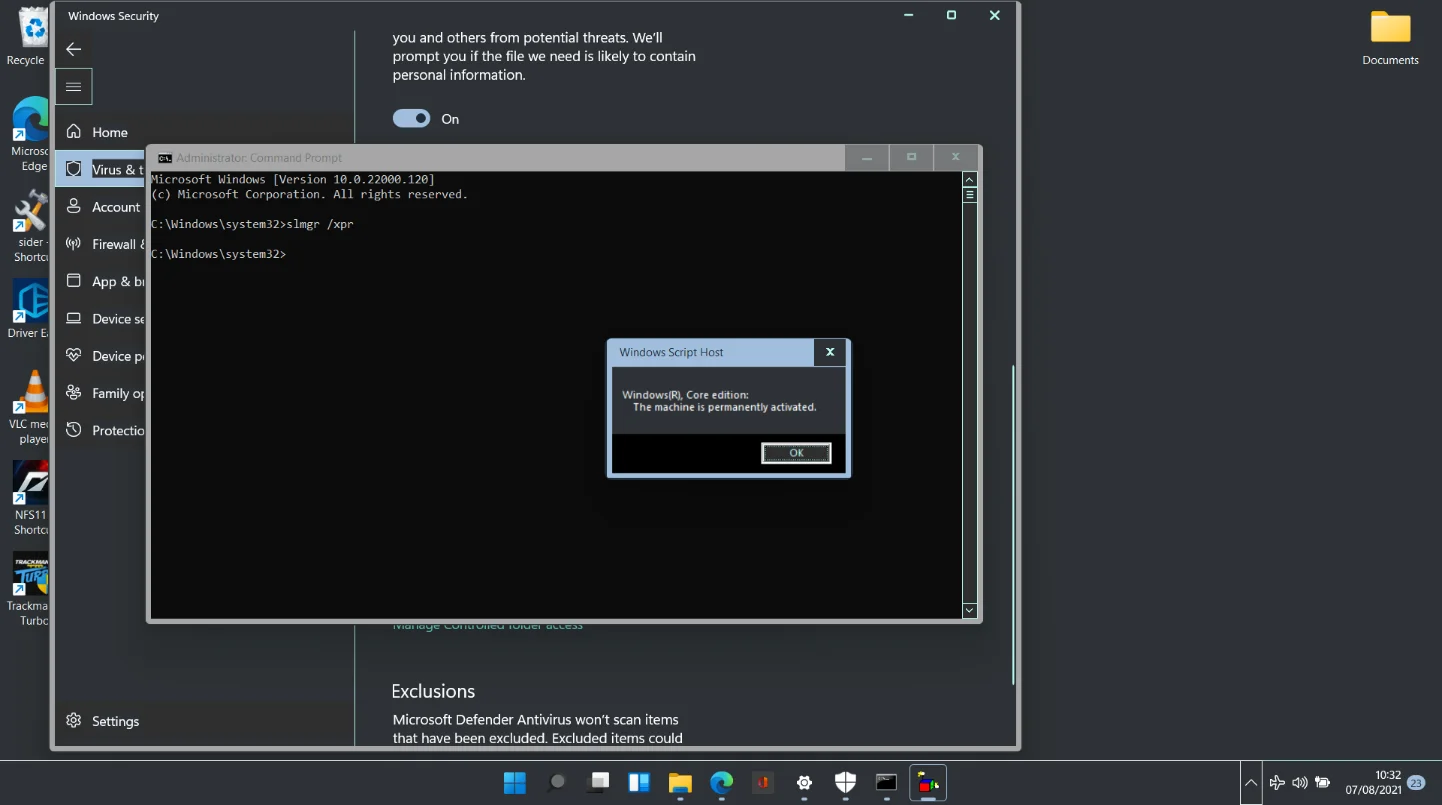 Windows Terminal ile Windows 11 etkinleştirme durumu nasıl kontrol edilir?