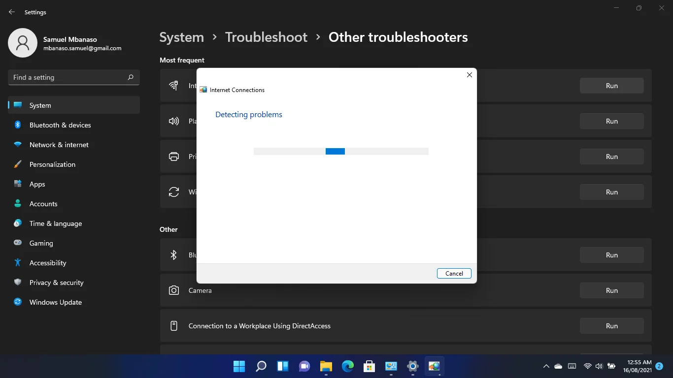 Laden Sie den Webbrowser, um nach dem Fehler „DNS-Server nicht verfügbar“ in Windows 11 zu suchen