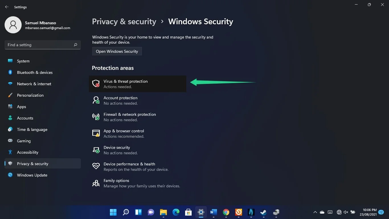 Bagaimana cara mengatur pengaturan Privasi & Keamanan di Windows 11?