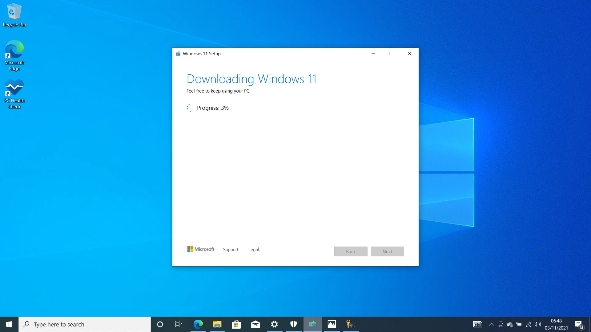 Windows 11 Sayfasını İndirme