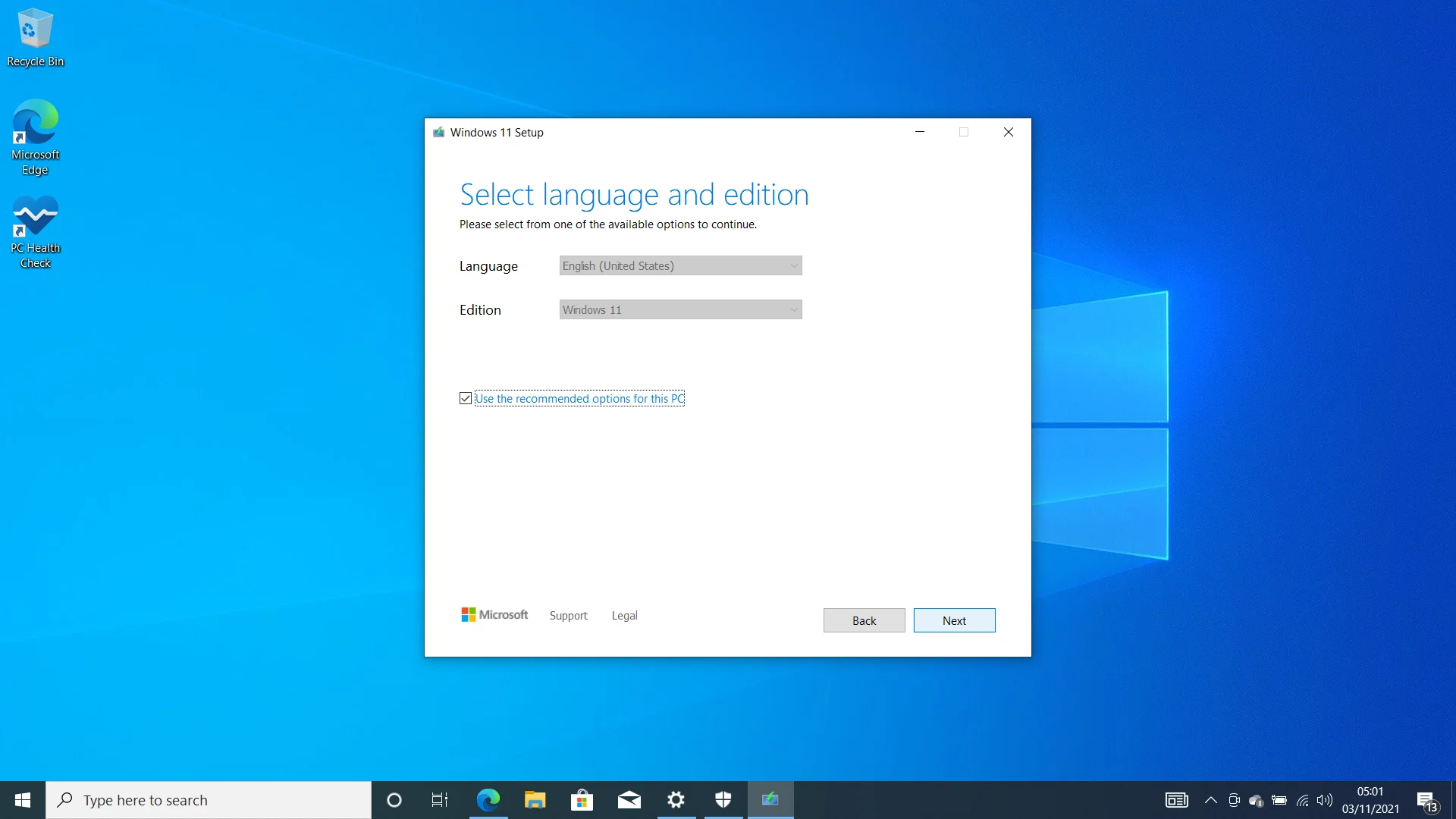 วิธีเปลี่ยนภาษาและรุ่นใน Windows 11