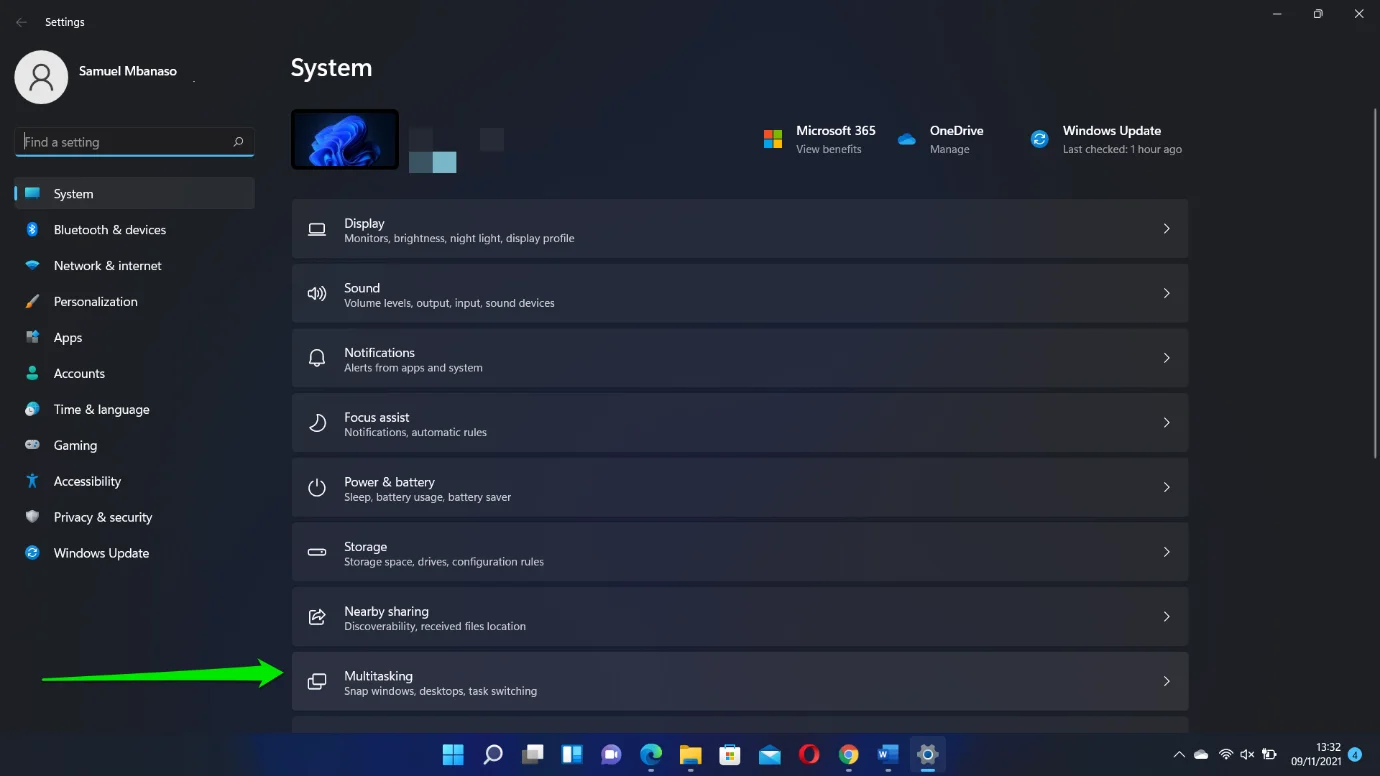 Cum se configurează Multitasking pe Windows 11?