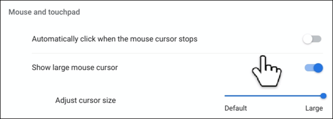 Aumentar o tamanho do cursor do mouse