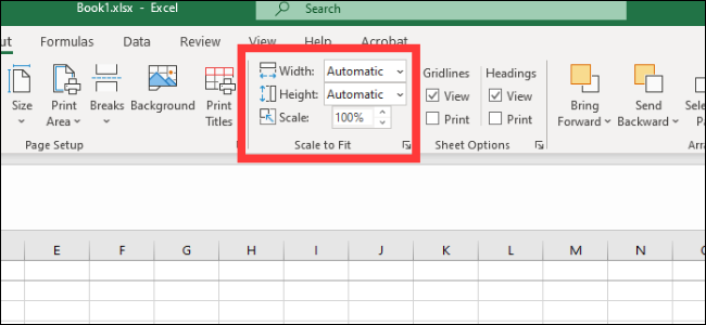 Excel-スケールに合わせて