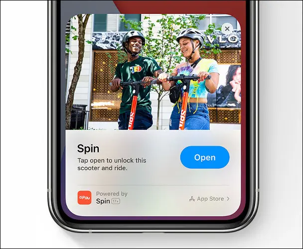 iOS14のアプリクリップ