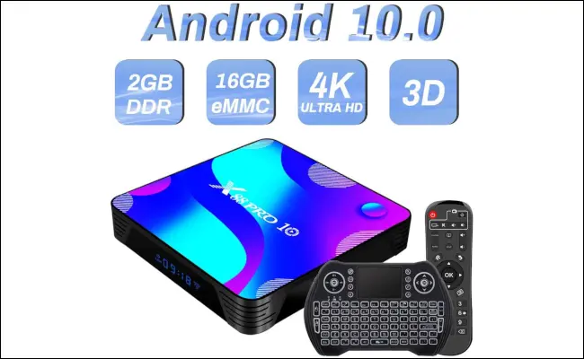 Un set-top box Android TV.