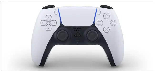 Un controler PS5 DualSense.