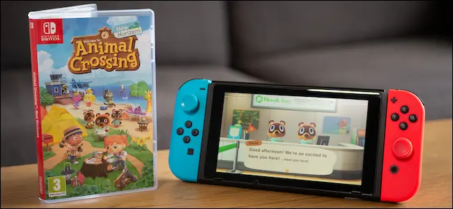 Animal Crossing: jocul New Horizons și un Nintendo Switch