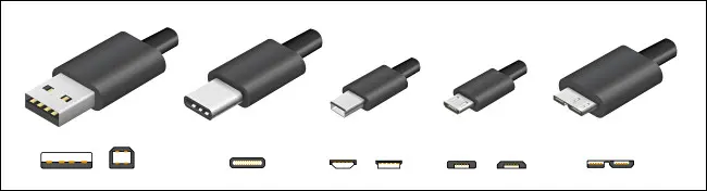 Tipuri de porturi USB