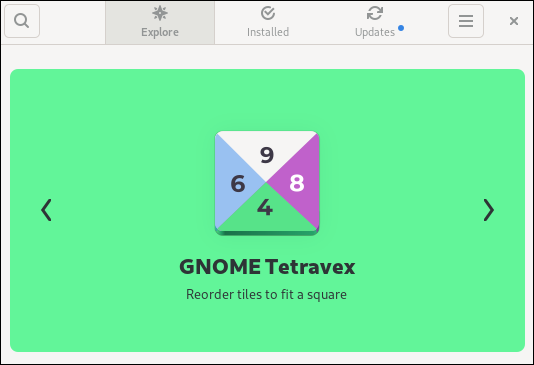 GNOME 软件应用程序“特色应用程序”轮播