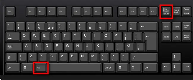 Tekan Alt+Print Screen pada keyboard Anda.