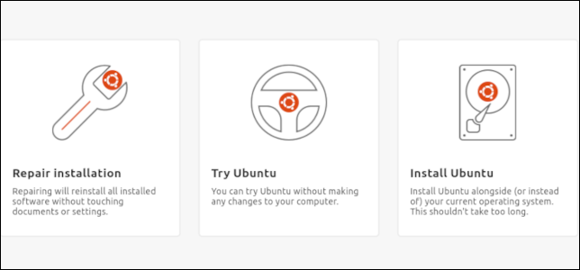 新しいUbuntuFlutterベースのインストーラー