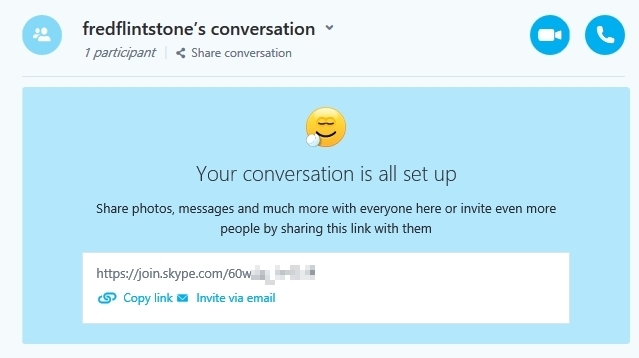 Verwenden Sie das Skype Sans-Konto