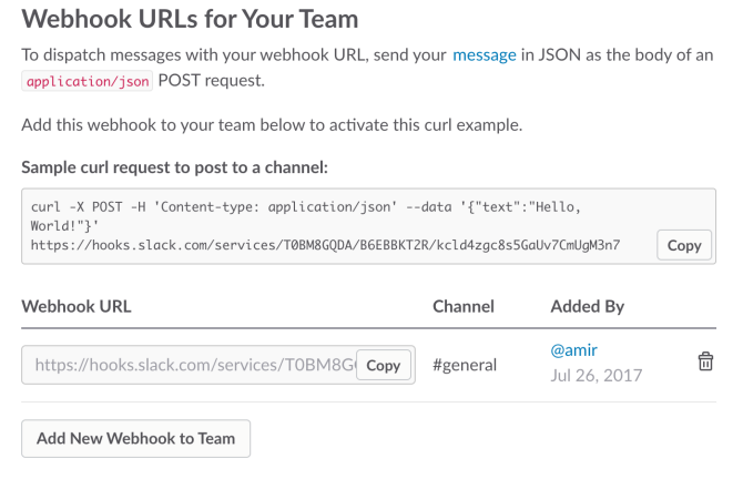 6. Personalize seu webhook