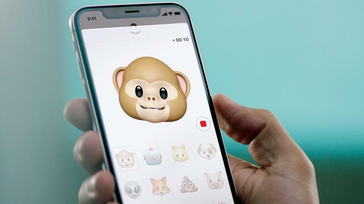 iPhoneXでAnimojiを作成して送信する方法