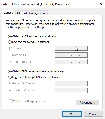 Changer votre DNS Windows 10