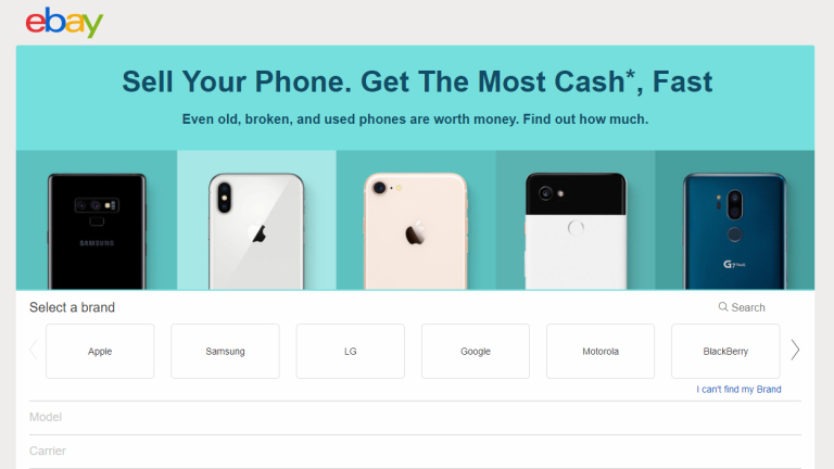 eBayであなたの電話を売る