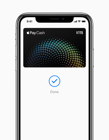 ApplePayの取引が完了しました