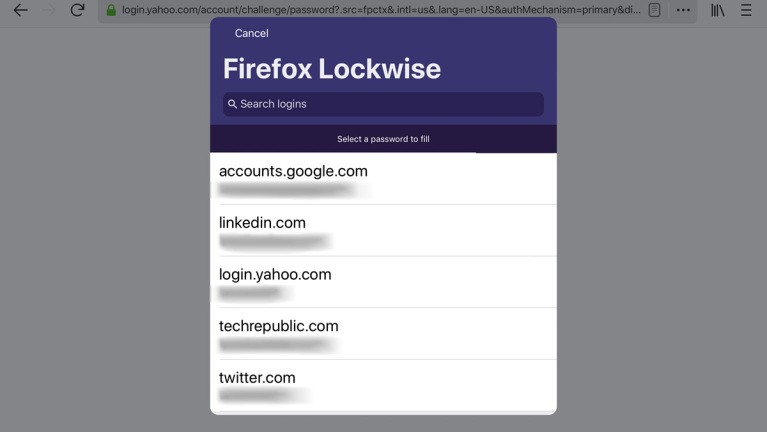 FirefoxLockboxの使用を開始する