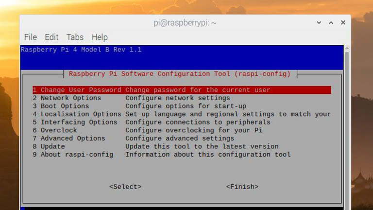 Raspi-Configを使用してPiを微調整します