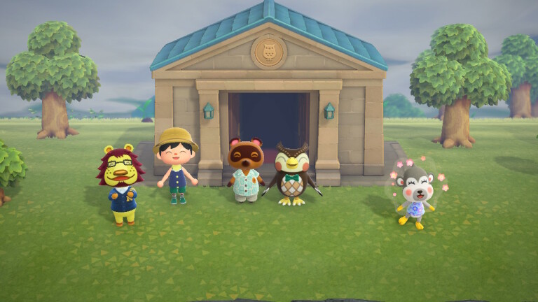 Invitez des Blathers et ouvrez le musée