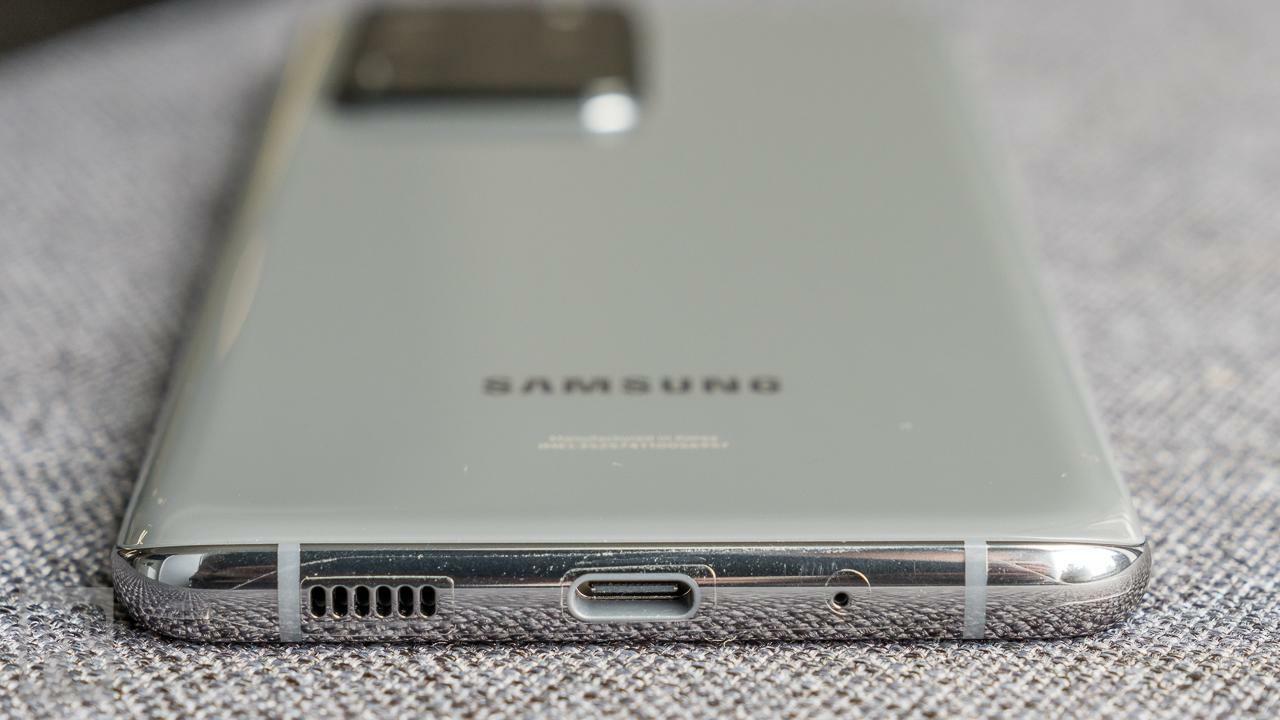 GalaxyS20ウルトラ充電ポート