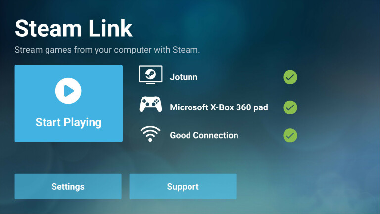 Configurar o Steam Link