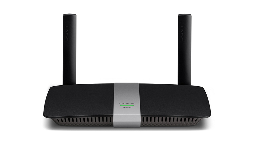 Roteador sem fio inteligente Wi-Fi de banda dupla Linksys EA6350 AC1200+