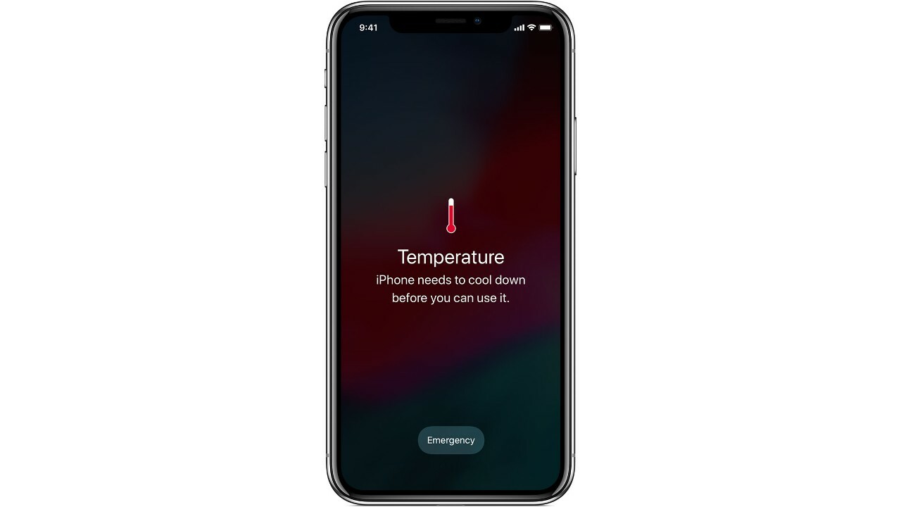 iphone過熱