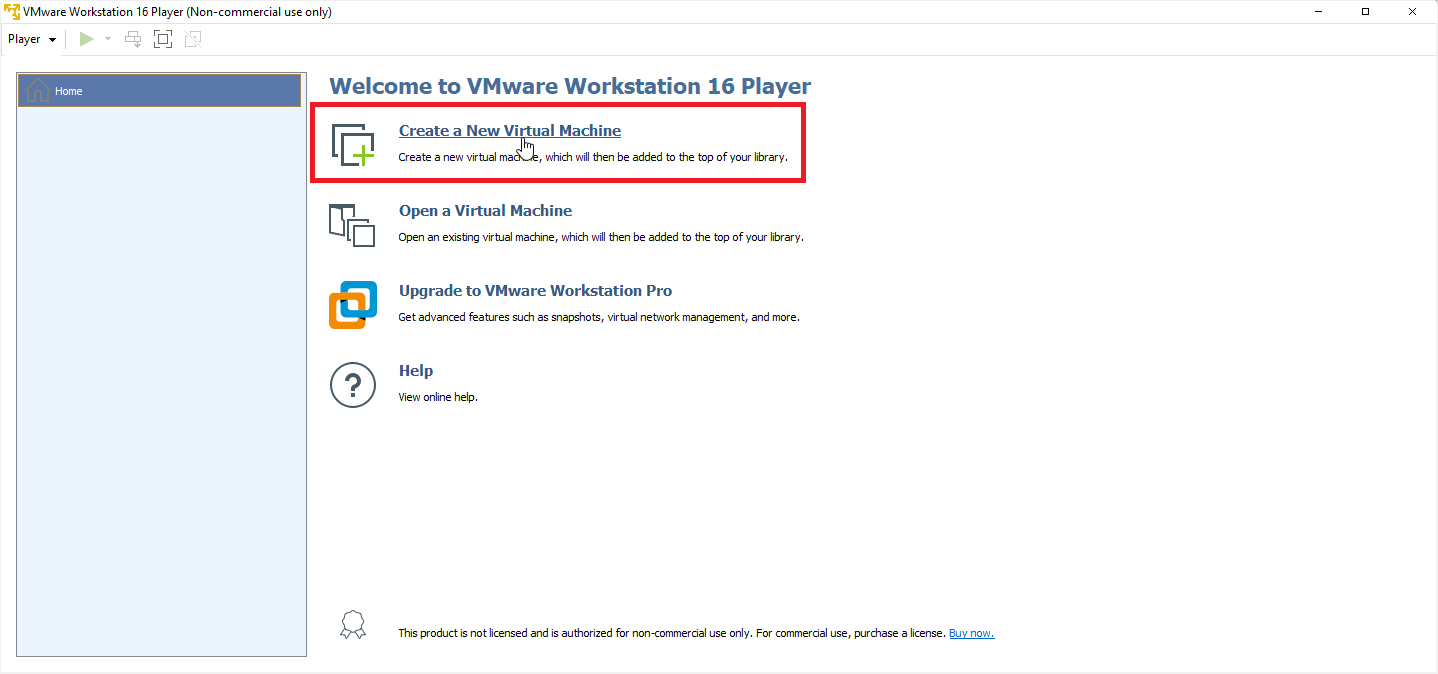 เครื่องเล่นเวิร์กสเตชัน VMware