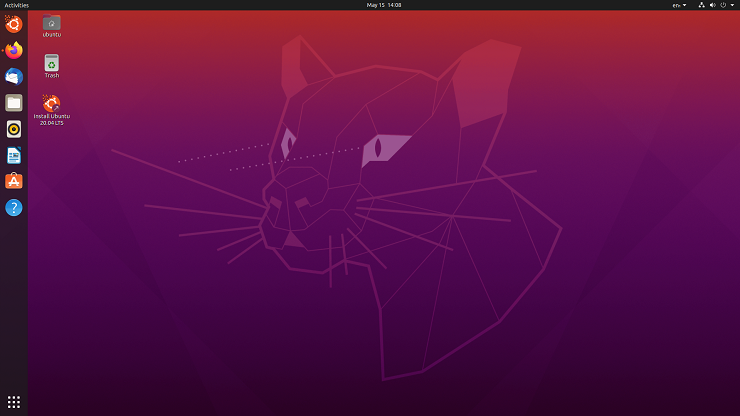 Ubuntu 20.04 桌面