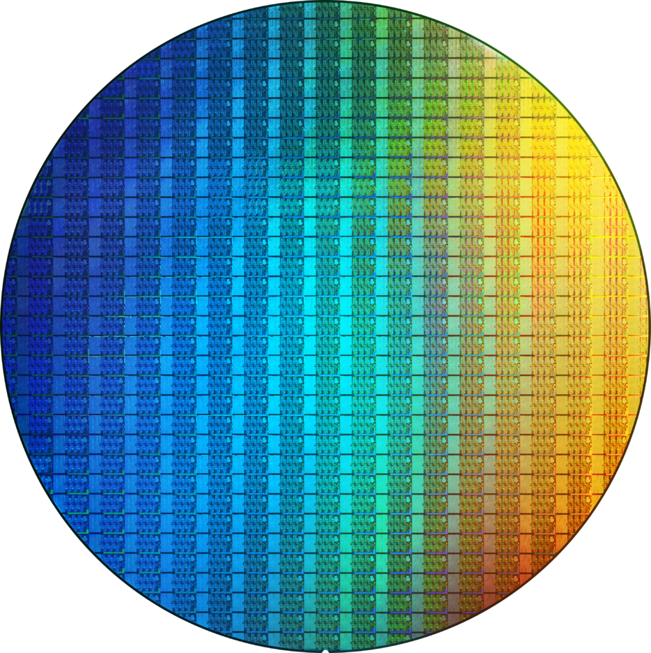 Wafer CPU Intel