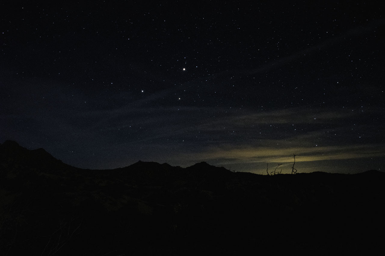 céu noturno