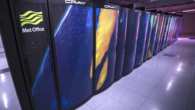 Microsoft hilft beim Erstellen eines Wetter-Supercomputer-Images