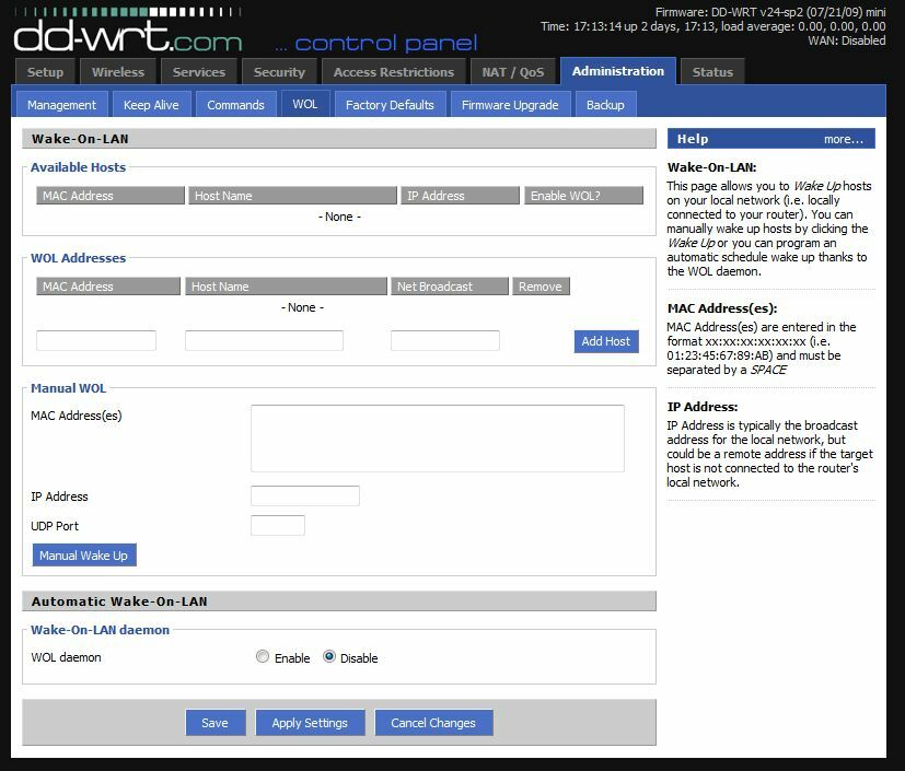 dd-wrt-Datenbank