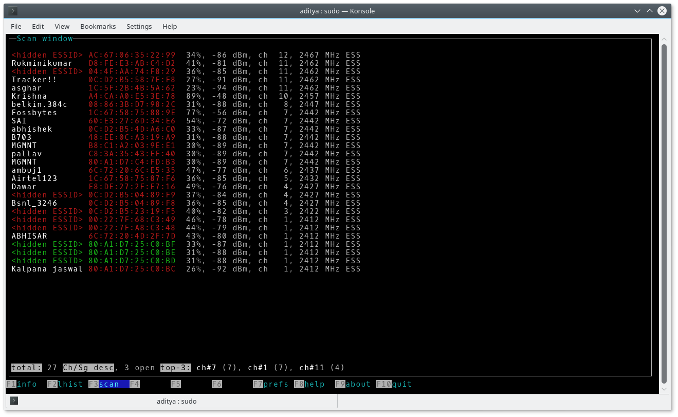 Canale WiFi Linux 2