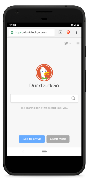 Alternative à la recherche Google - DuckDuckGo