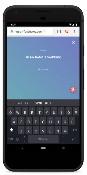 Alternatives au clavier Google - Swiftkey