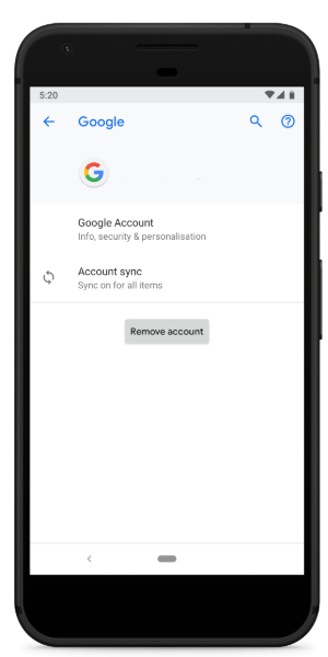 Comment supprimer un compte Google sur Android